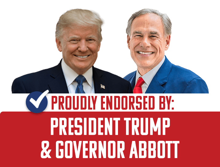 Endorsed by President Donald J. Trump